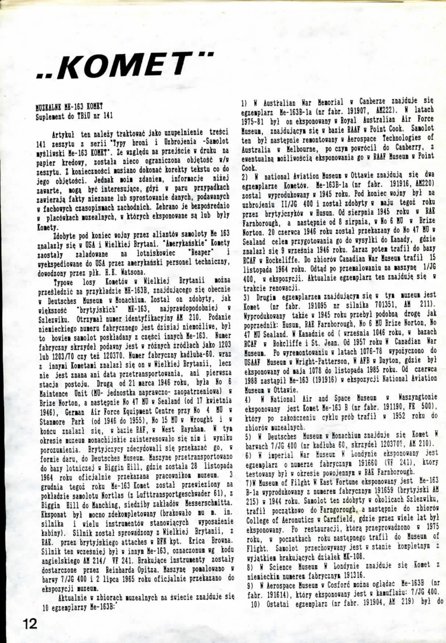 Fanatyk Plastiku 2/91 - strona 12