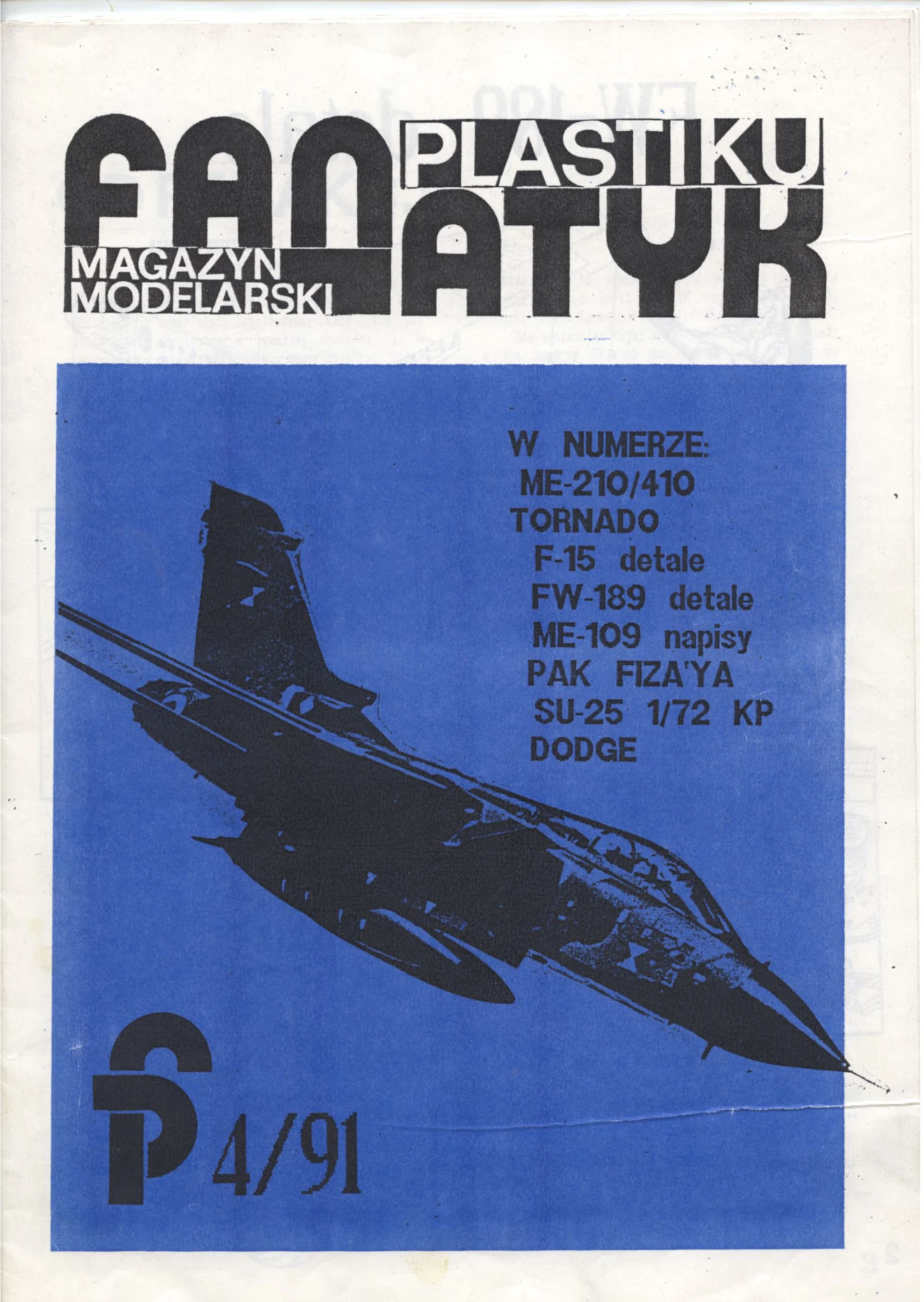 Fanatyk Plastiku 4/91 - strona 1
