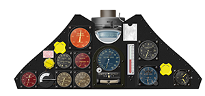 Tablica przyrządów PZL P.11c
